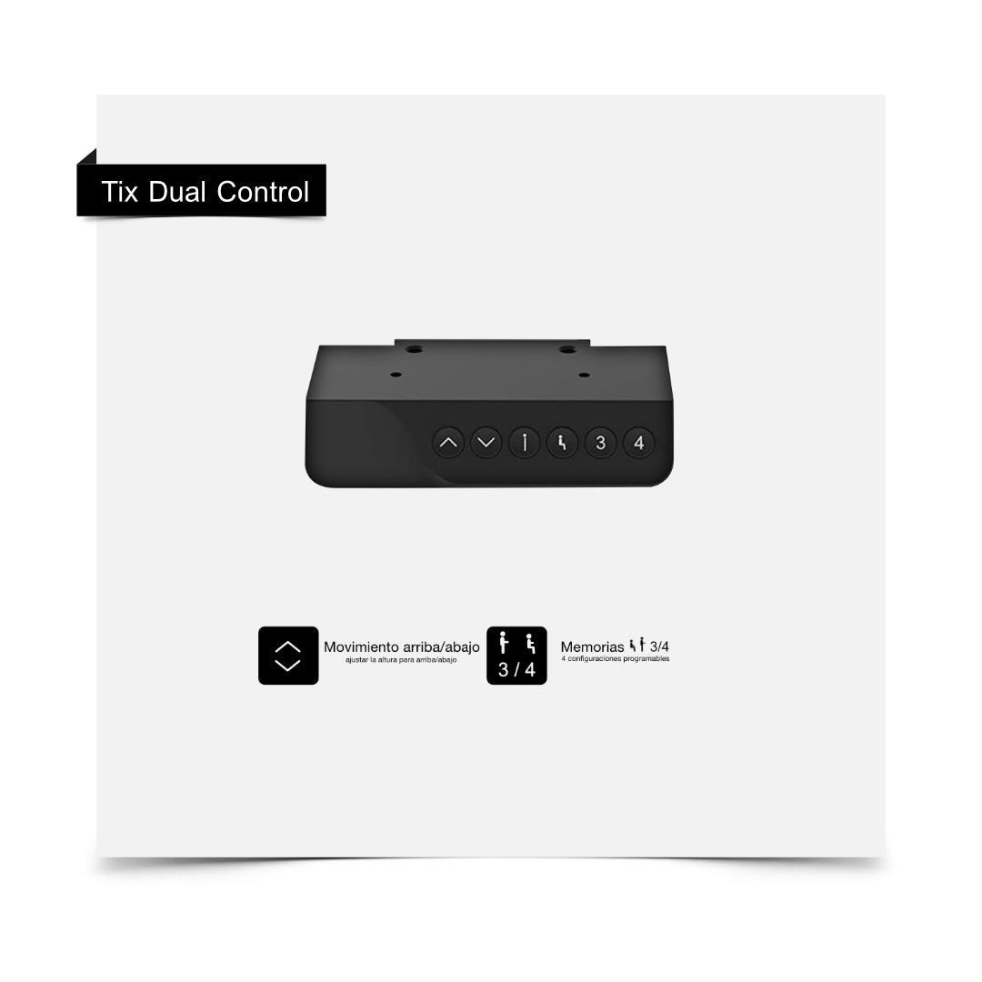 Tix Dual White ► Standing Desk