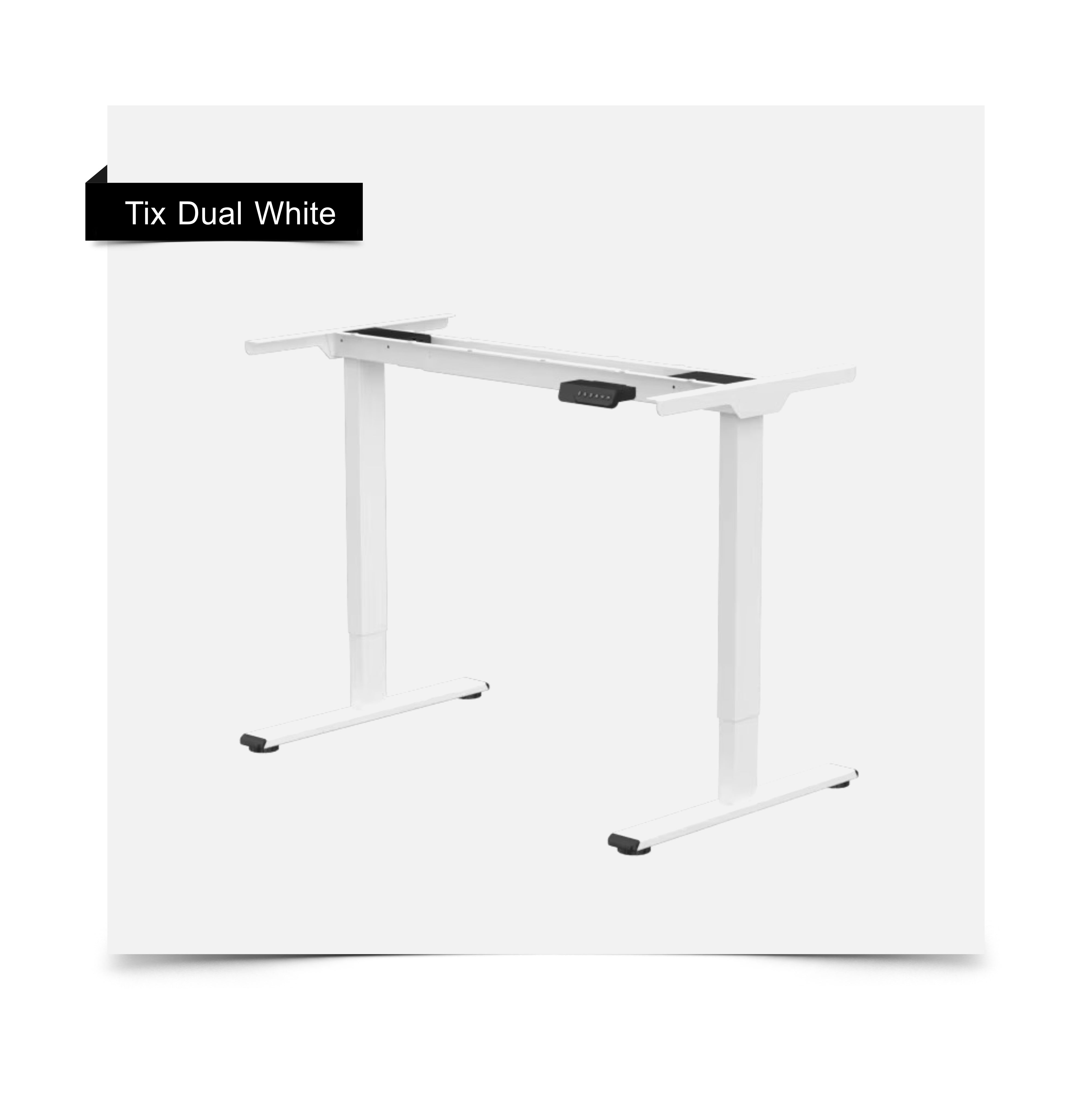 Tix Dual White ► Standing Desk