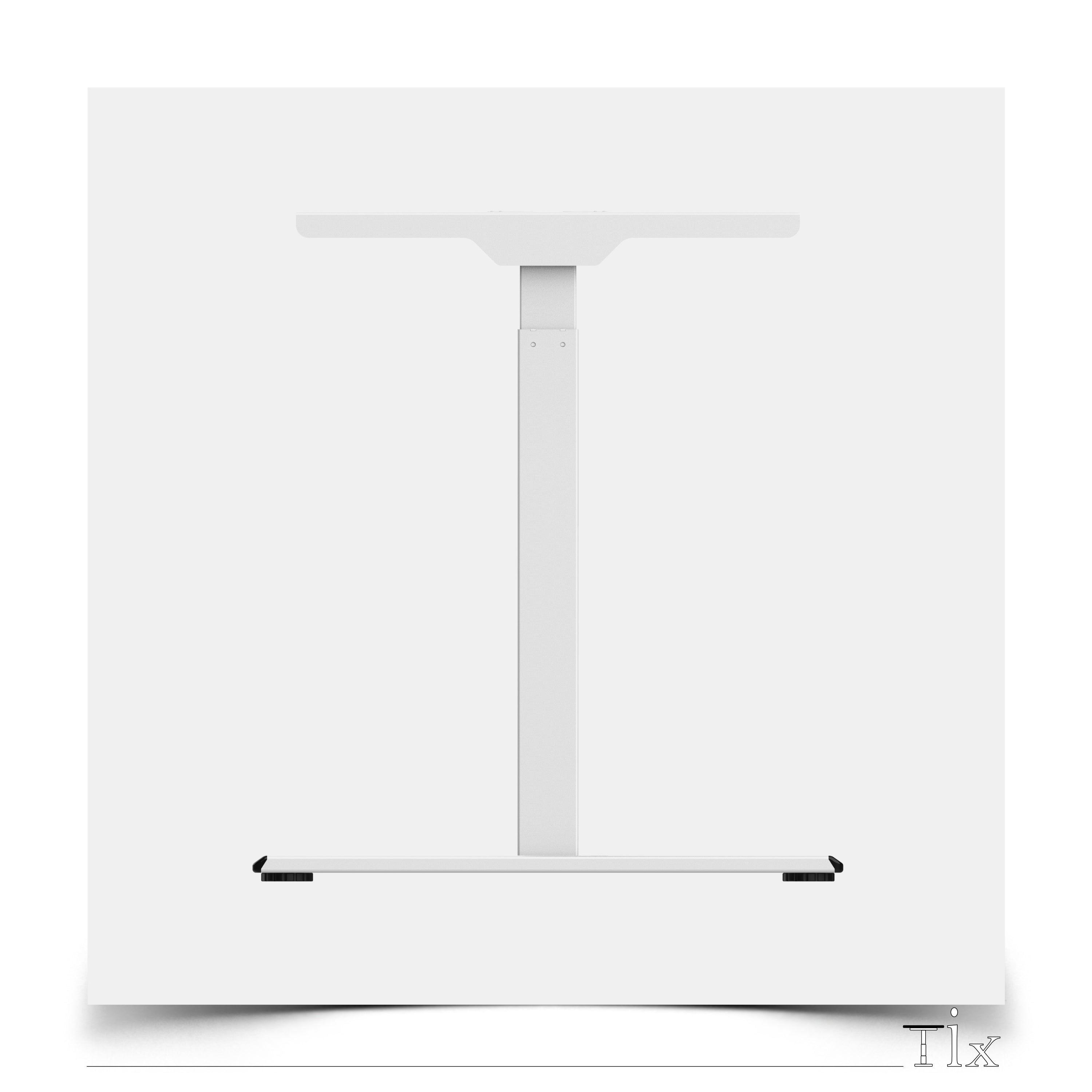 Tix Chromix White Pro ► Standing Desk
